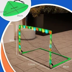 Sportnow - Juego de 2 porterías de fútbol