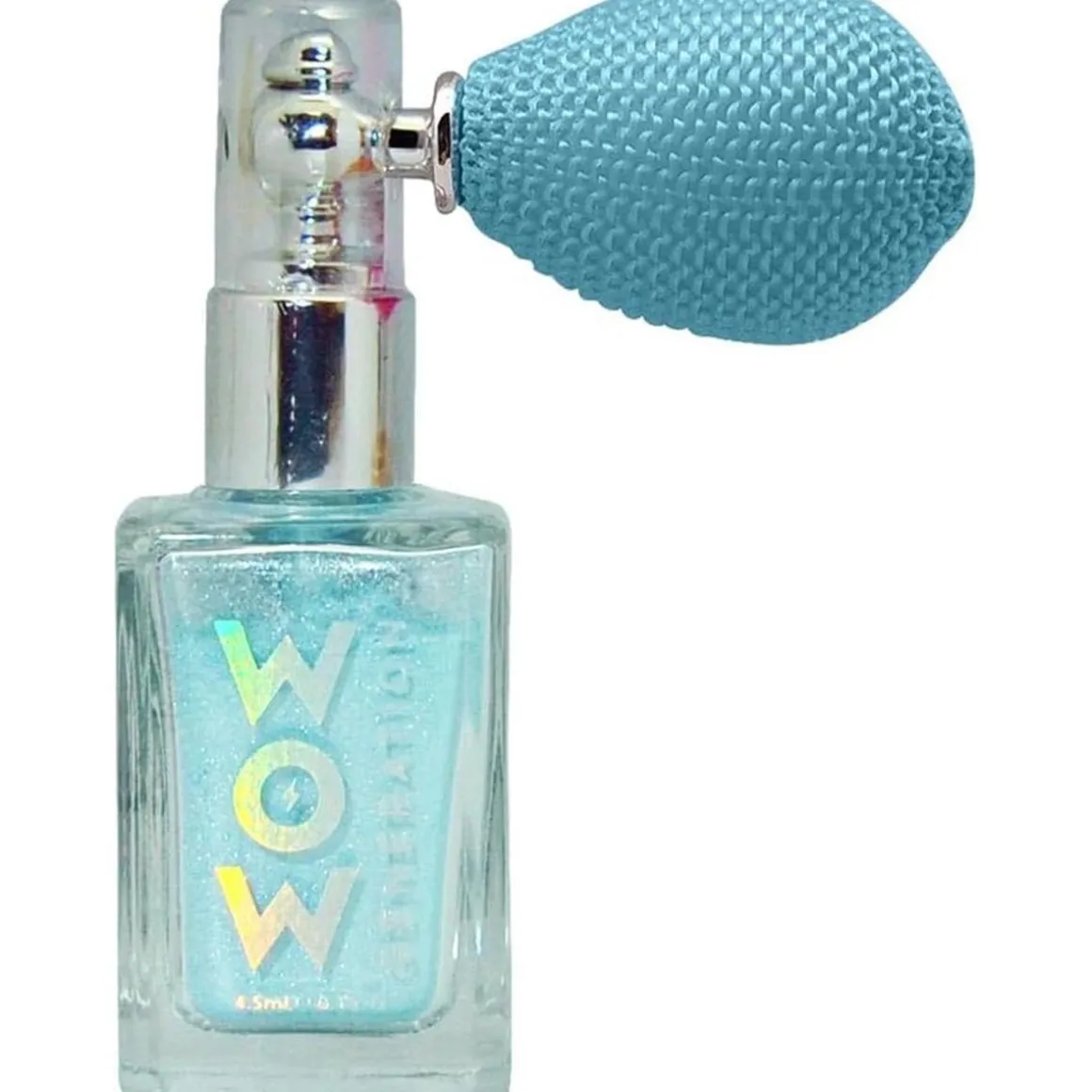 Spray corporal con brillantina multicolor