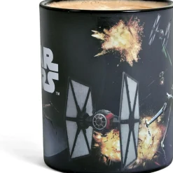 Star Wars - Taza termosensible Batalla Espacial 460ml ㅤ