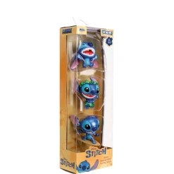 Stitch - Pack 3 figuras Stitch de metal