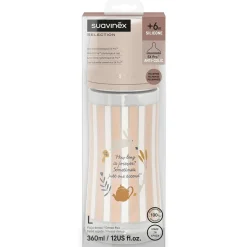 Suavinex - Biberón Wonderland 360 ml Rosa