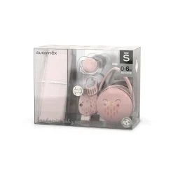 Suavinex - Pack de regalo premium para bebés - Bonhomia rosa
