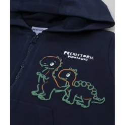 Sudadera garbadada niño azul noche