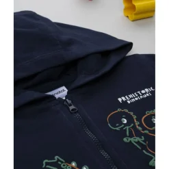 Sudadera garbadada niño azul noche