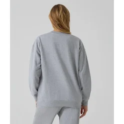 Sudadera gris premamá con bordado