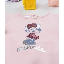 Sudadera niña rosa Minnie