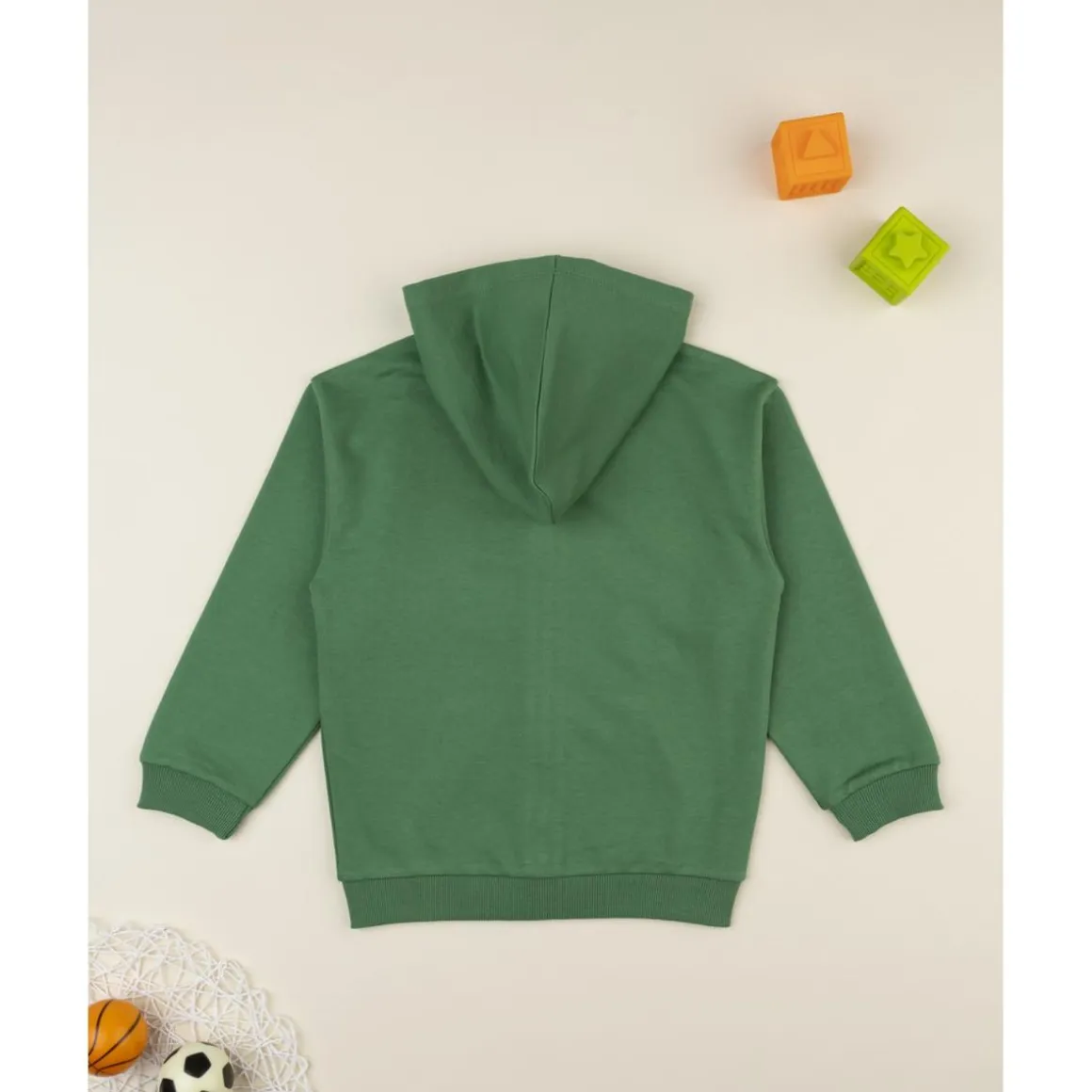 Sudadera niño verde "Epic Dinos"