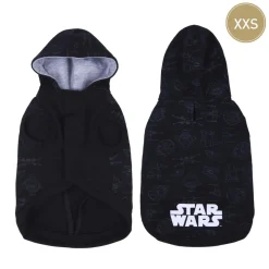 Sudadera para perro Cotton Brushed Darth Vader XXS