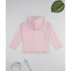 Sudadera rosa niña unicornio