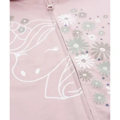 Sudadera rosa niña unicornio