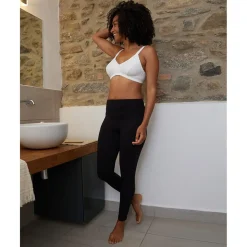 Sujetador de lactancia blanco de lunares - copa C