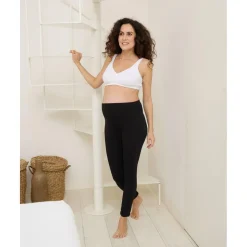 Sujetador de maternidad blanco sin aros