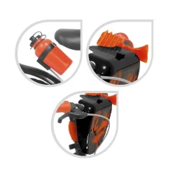 Sun & Sport - Bicicleta 12 pulgadas negra