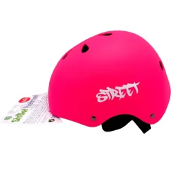 Sun & Sport - Casco rosa infantil 48-54 cm