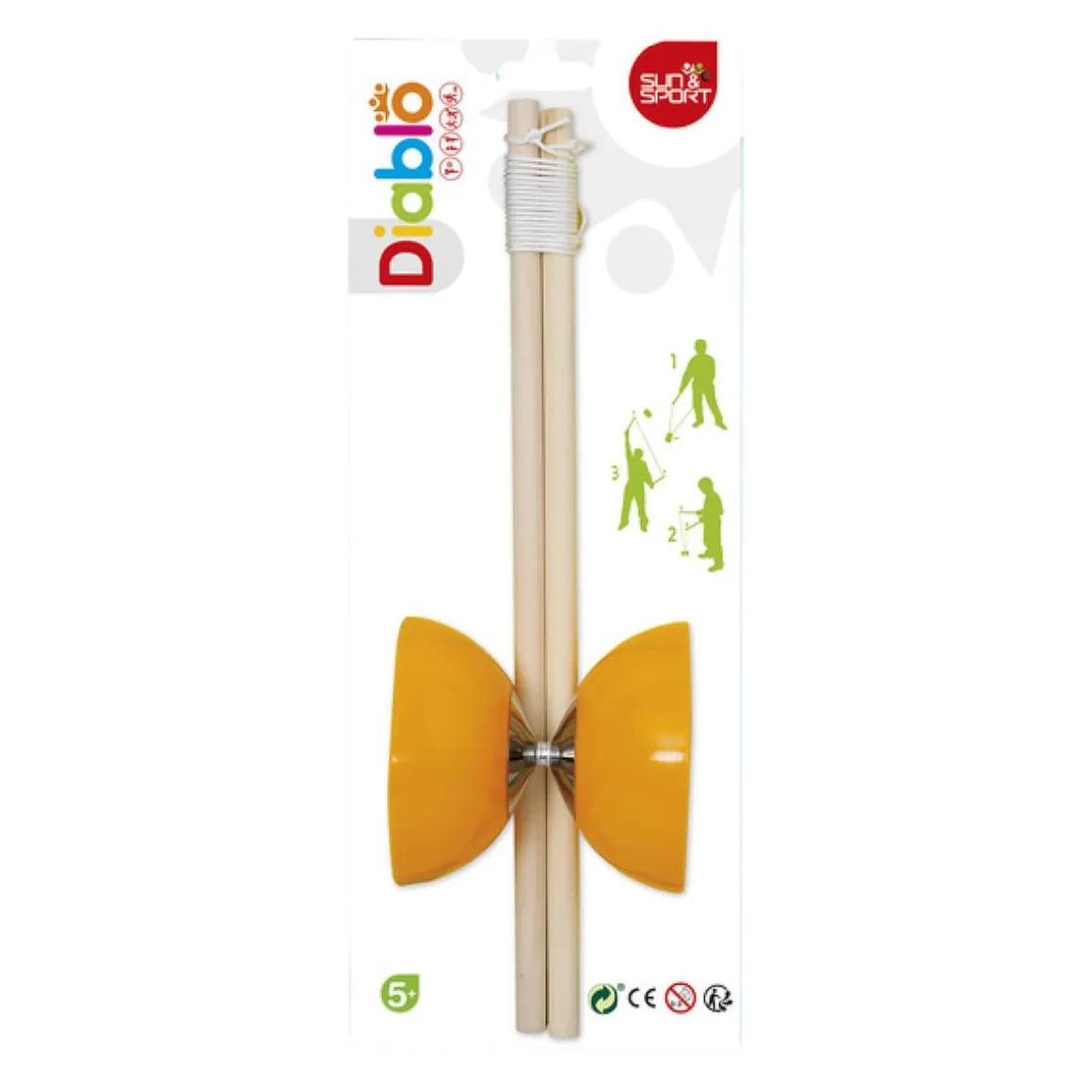 Sun & Sport - Diábolo de madera