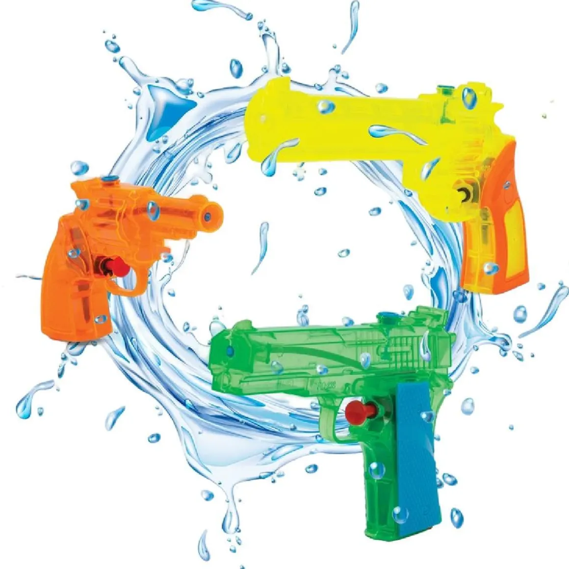 Sun & Sport - Pack 3 pistolas de agua