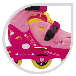 Sun & Sport - Patines rosas evolutivos 26-30