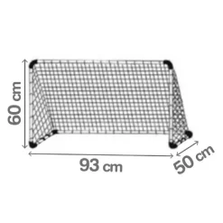 Sun & Sport - Portería de fútbol modular 2 en 1