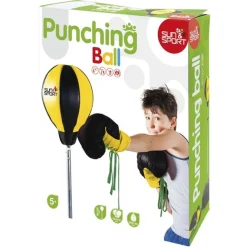 Sun and Sport - Punching ball con guantes de boxeo
