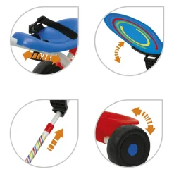 Sun and Sport - Triciclo Triky Go azul ㅤ