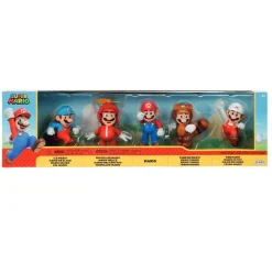 Super Mario - Pack 5 figuras de Mario