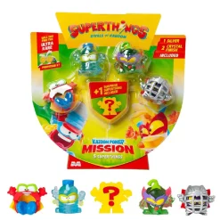 SuperThings - Kazoom Power Mission - Pack de 5 (varios modelos)