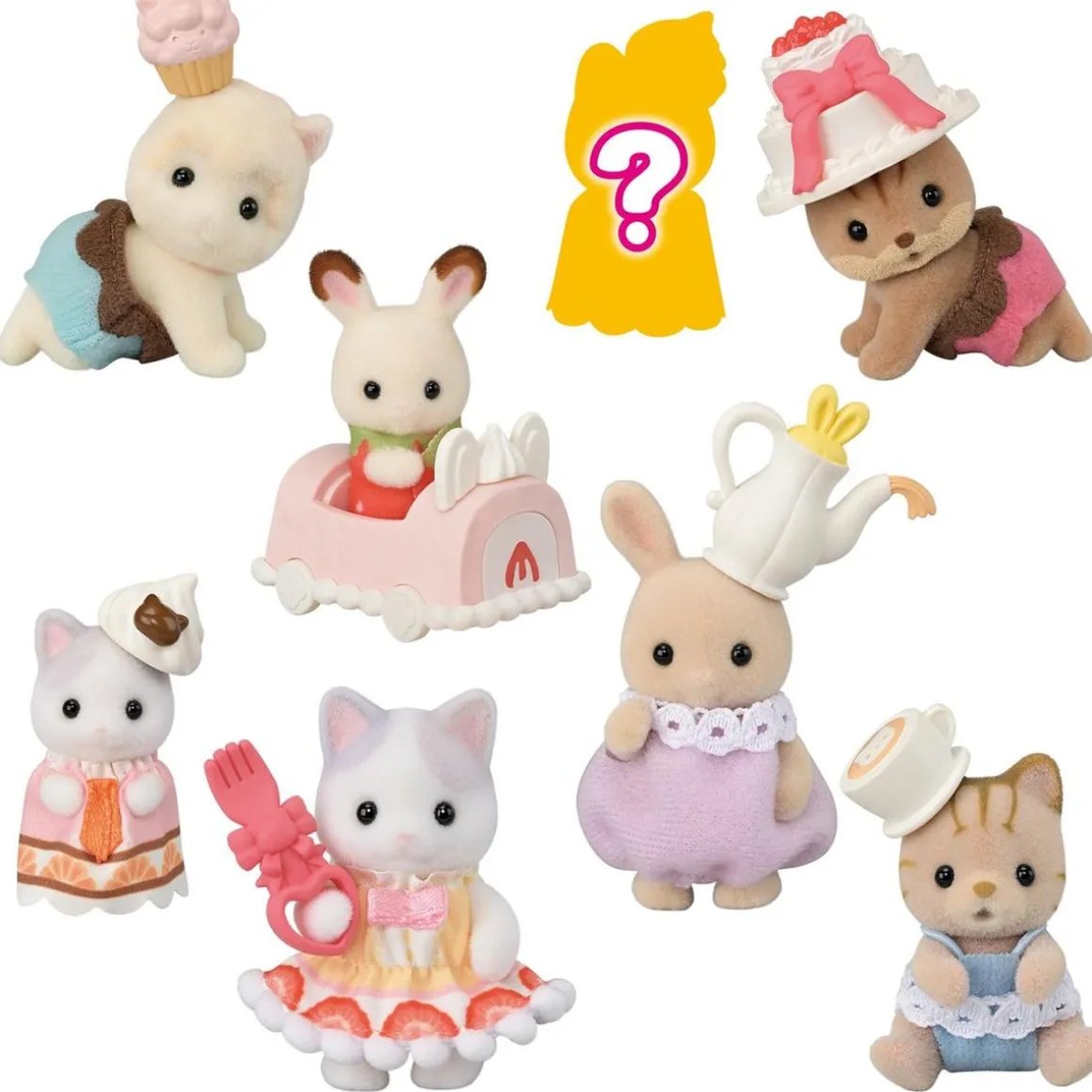 Sylvanian Families - Bolsa con bebé sorpresa - Edición dulces disfraces