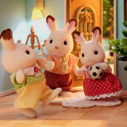 Sylvanian Families - Familia Conejo Chocolate