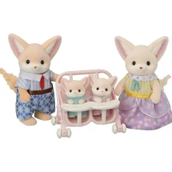 Sylvanian Families - Familia Zorro del Desierto: Casa de muñecas y figuras de juguete