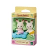 Sylvanian Families - Set 2 figuras conejos gemelos