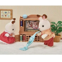Sylvanian Families - Set de lavadora y aspiradora