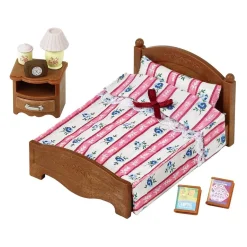 Sylvanian Families - Set de accesorio cama semi-doble para muñecas Sylvanian Families ㅤ