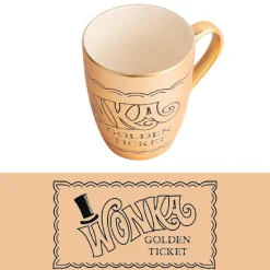 Taza Willy Wonka Billete dorado
