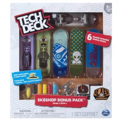 Tech Deck - Bonus Pack 6 Skates (varios modelos)