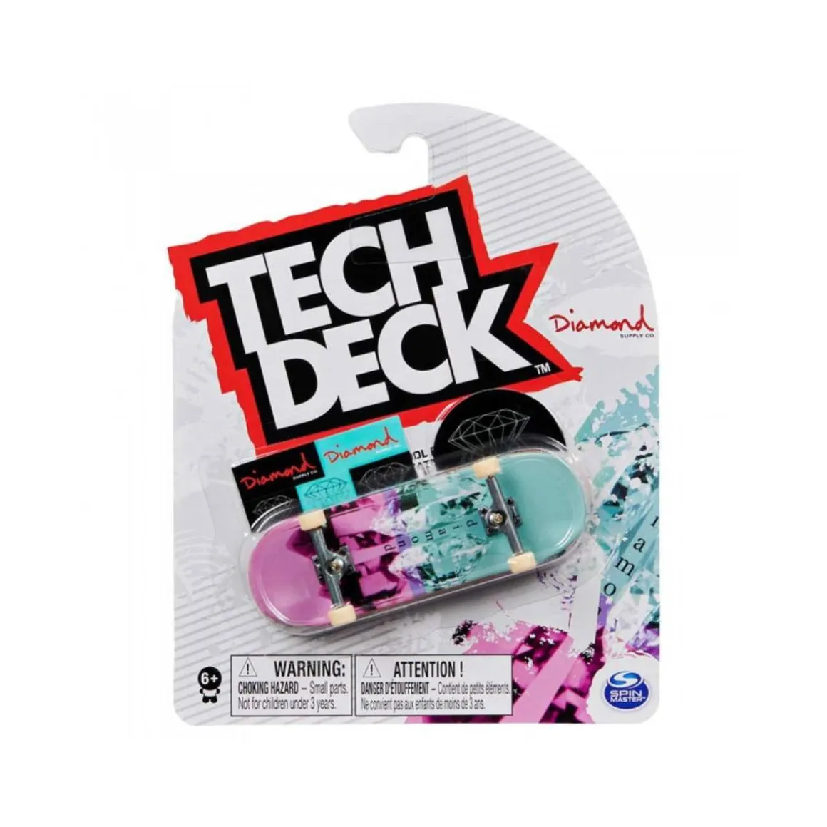 Tech Deck - Mini skate de dedos (varios colores)
