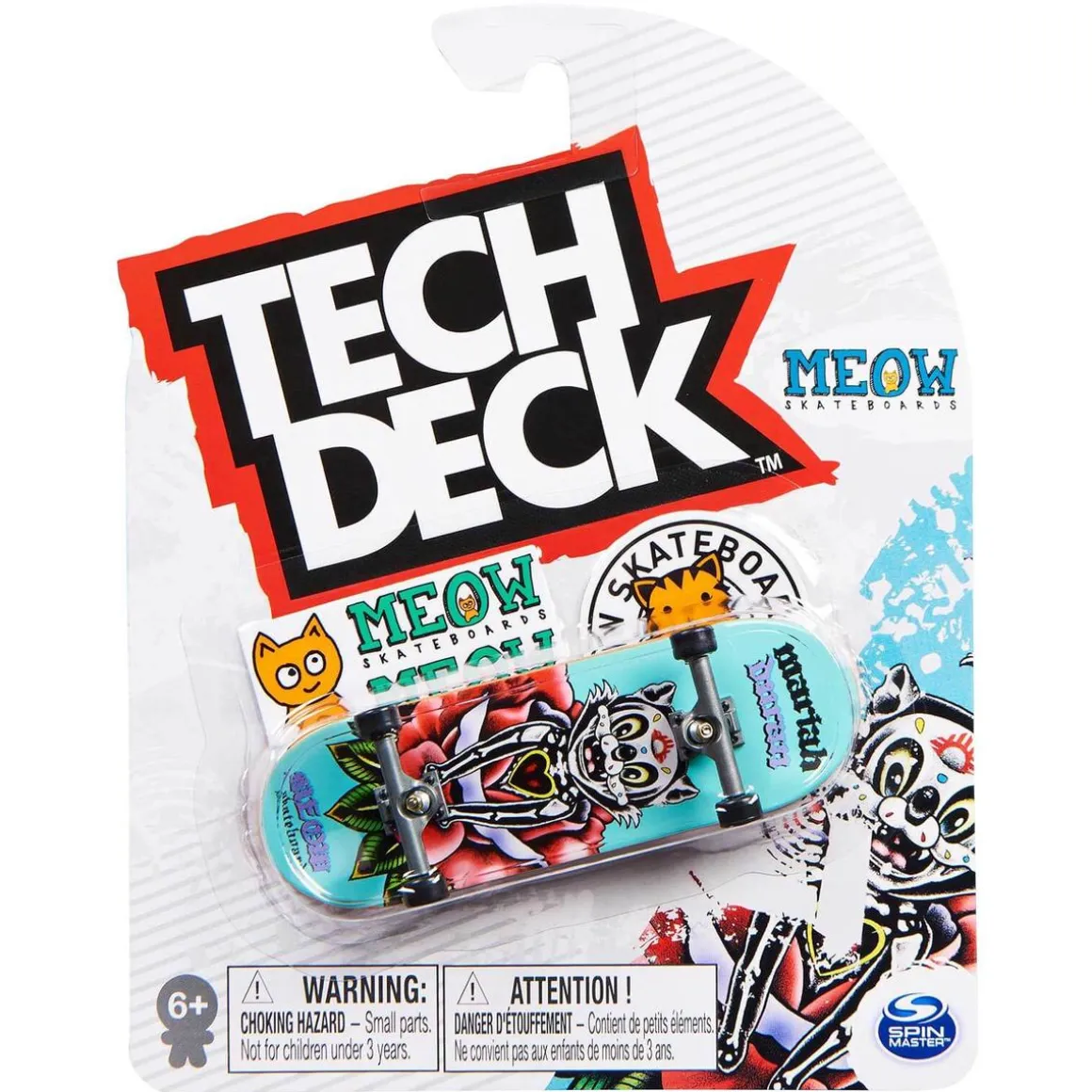 Tech Deck - Mini skate de dedos (varios colores)
