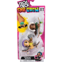 Tech Deck - Pack 2 Sk8 Crew (Varios modelos)