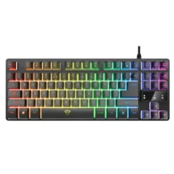Teclado con iluminación TKL gaming - Trust GXT 833 THADO (español)