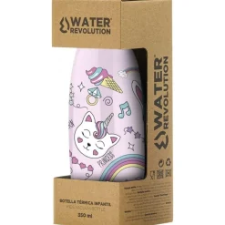 Termo gatos rosa 350 ml
