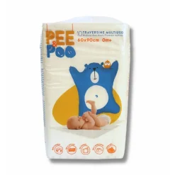 The Pee & The Poo - Cambiador desechable 90x60 cm - 10 unidades