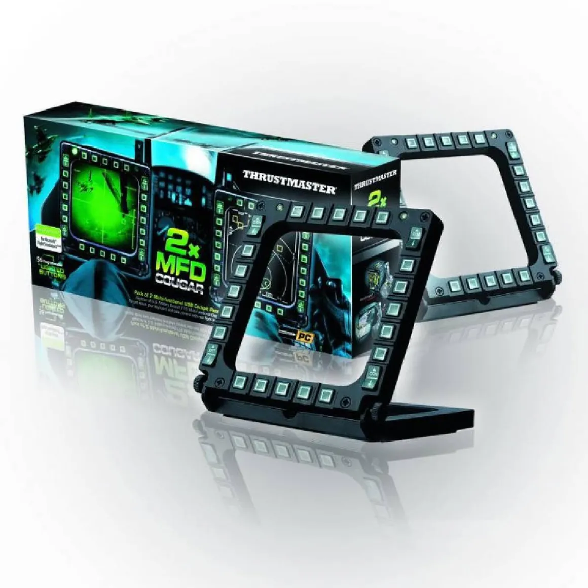 Thrustmaster - MFD Cougar Pack Flight Control - PC