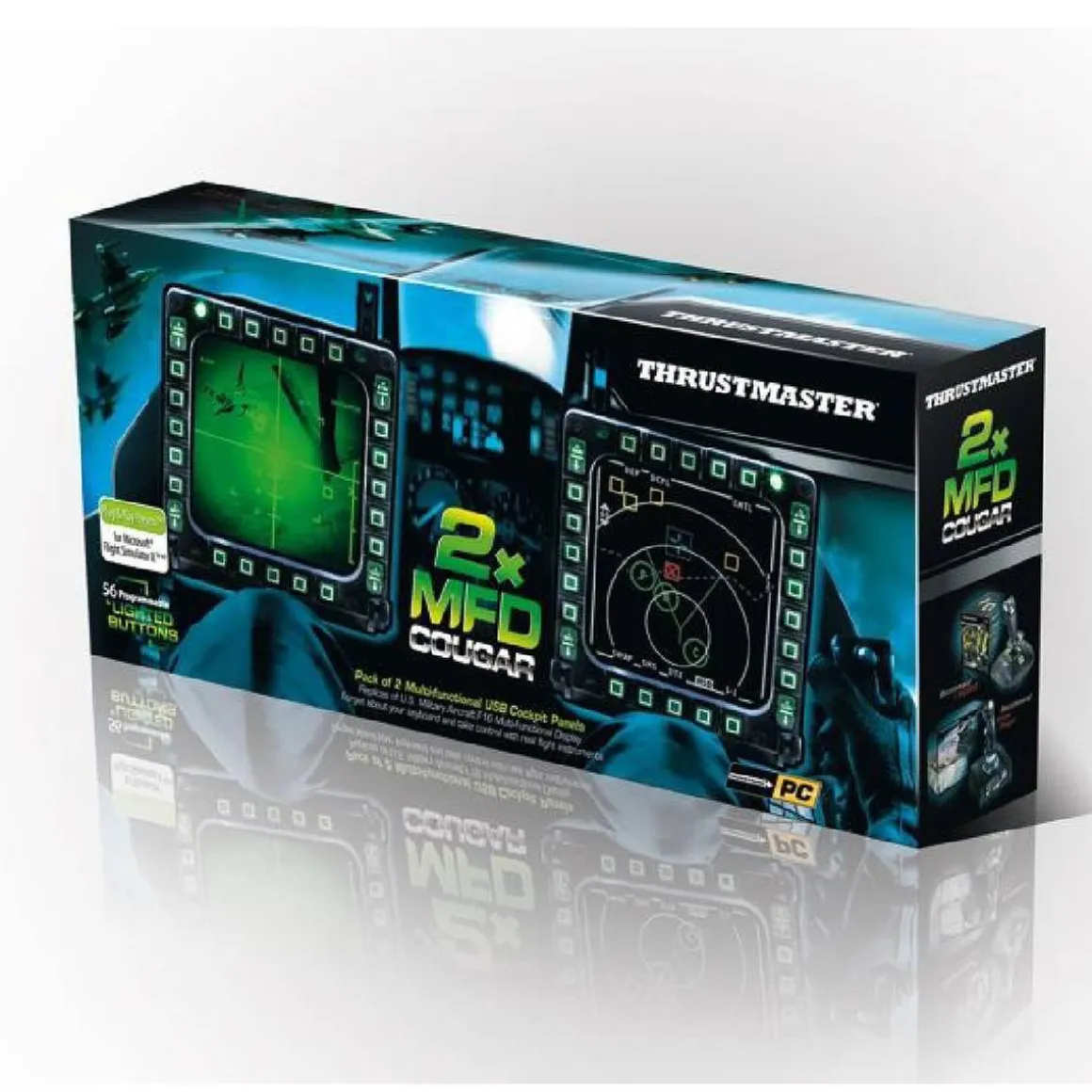 Thrustmaster - MFD Cougar Pack Flight Control - PC
