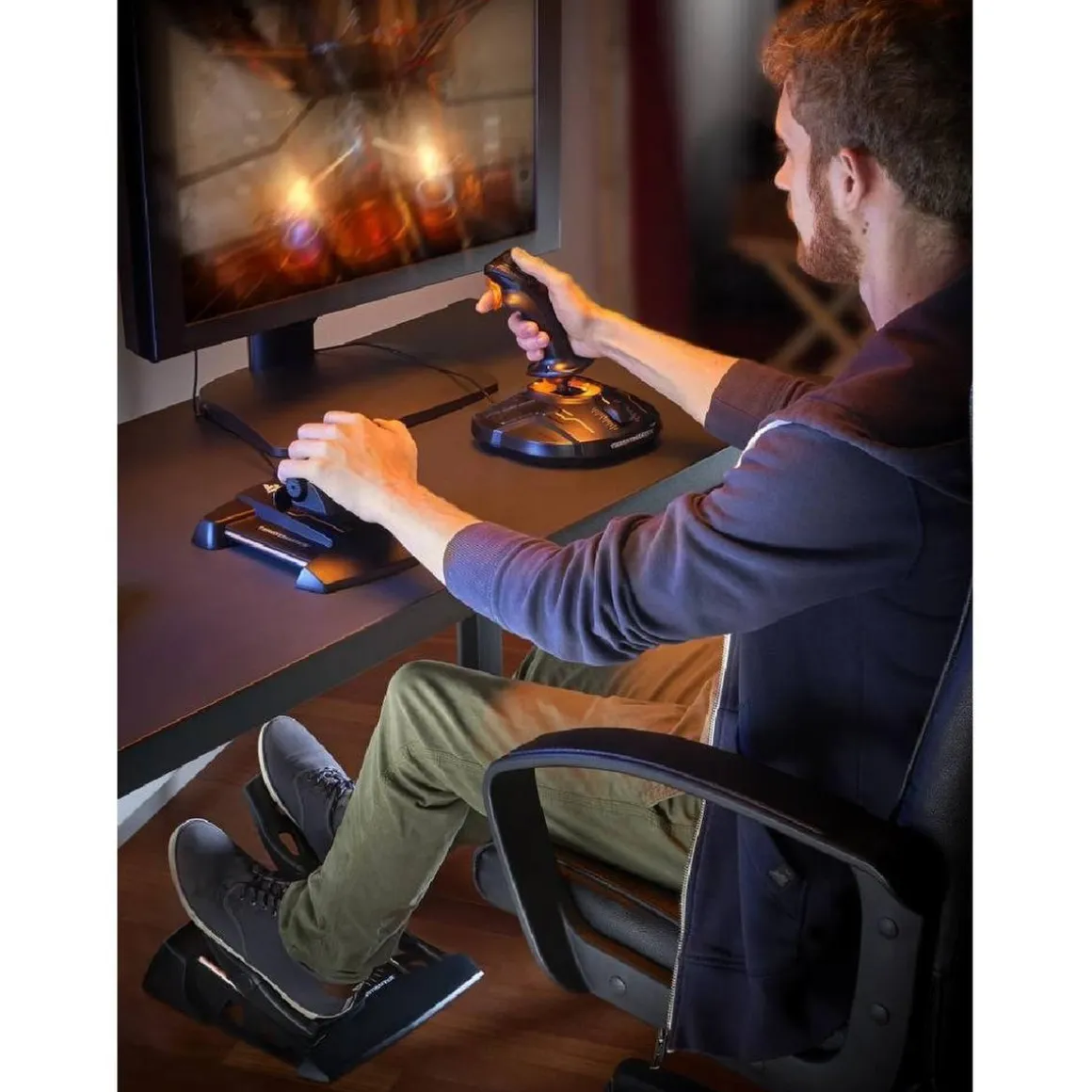 Thrustmaster - T.16000M FCS Flight Pack - PC