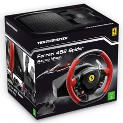 Thrustmaster - Volante y Pedales Ferrari 458 Spider para XBOX
