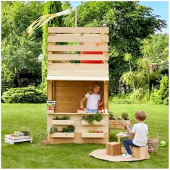 Tienda infantil de madera