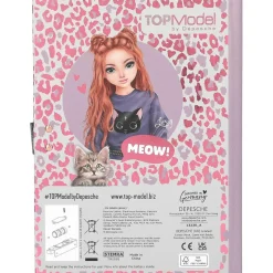 Top Model - Diario con código y sonido rebel kitty