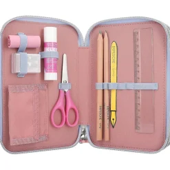 Top Model - Estuche triple Team Teddy Azul