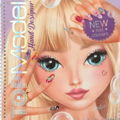 Top Model - Libro colorear crea tu diseño de manos