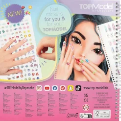 Top Model - Libro colorear crea tu diseño de manos