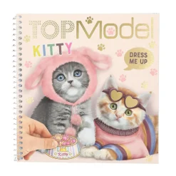 Top Model - Libro pegatinas Dress me up Kitty